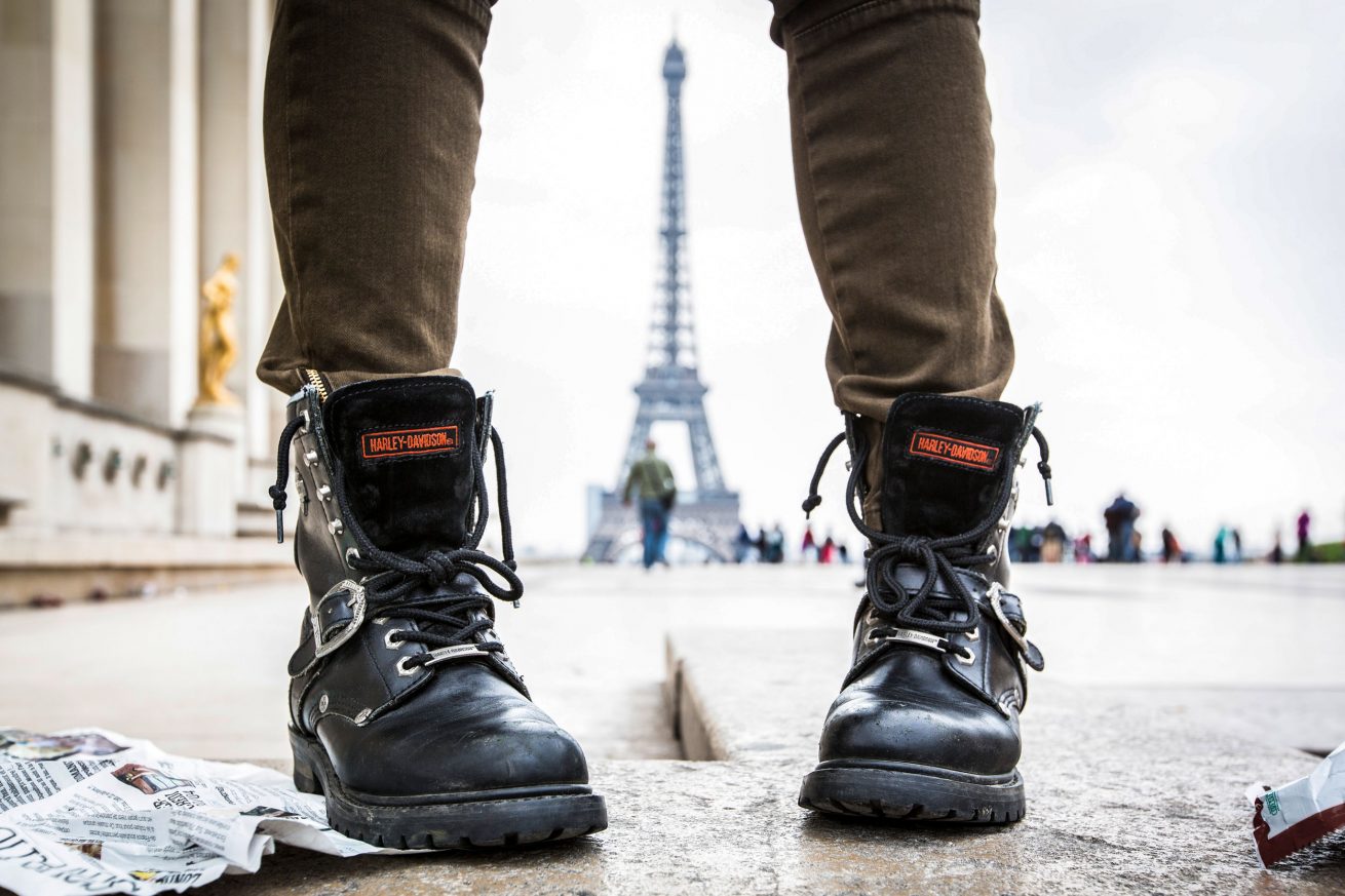 Harley Boots in Paris