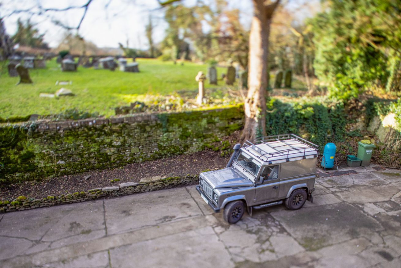 Miniaturised Land Rover